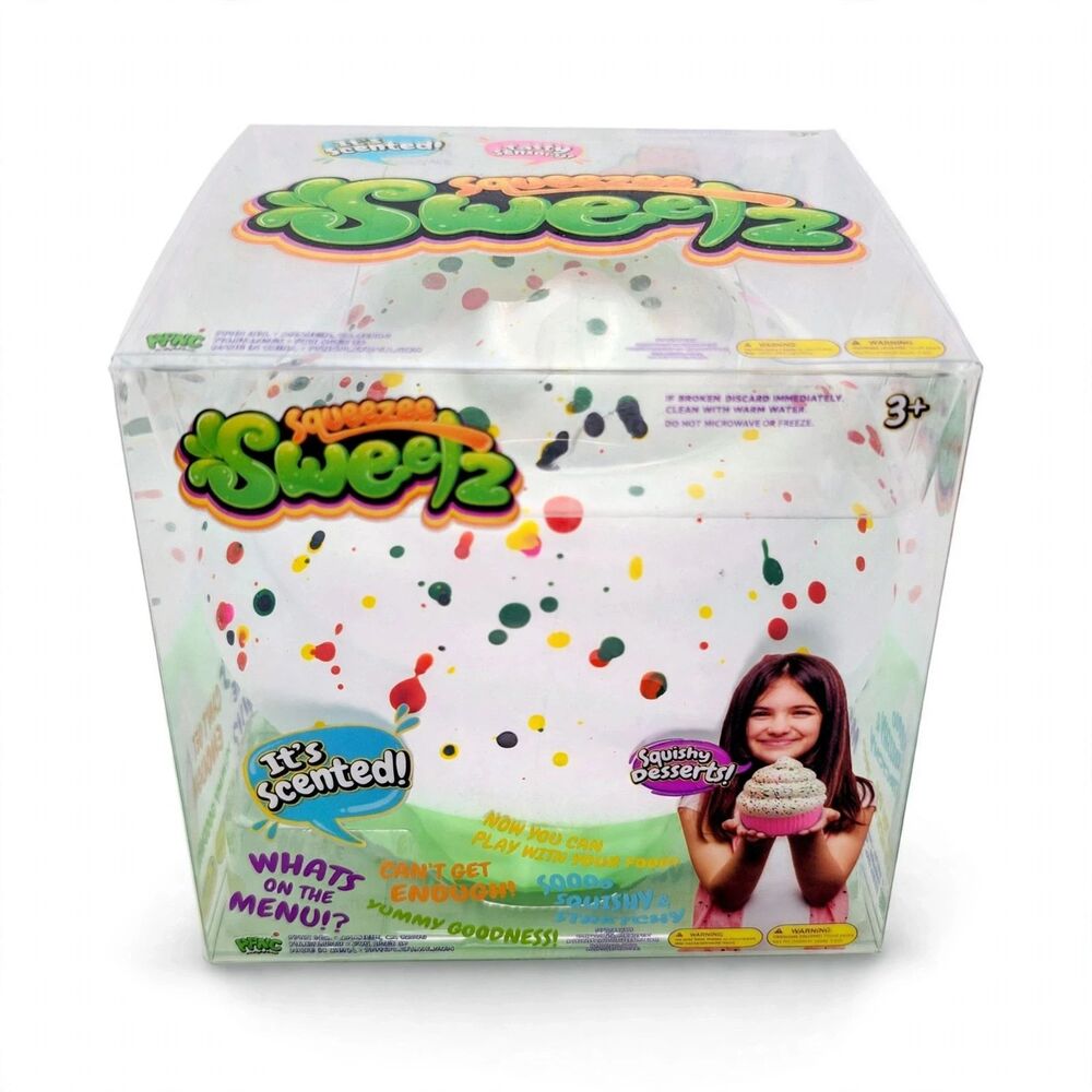 PPNC Squeezee Sweetz Scented Jumbo Cupcake Squishy Mint Green Slow Rise NIB